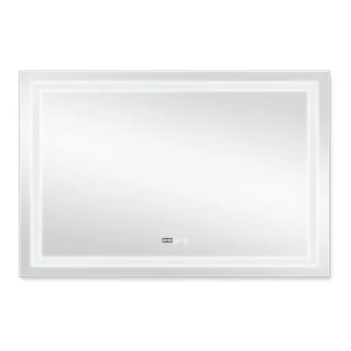 Дзеркало Qtap Mideya 1200x800 (DC-F613) з LED-підсвічуванням та антизапотіванням QT2078F613W, Білий - фото 4