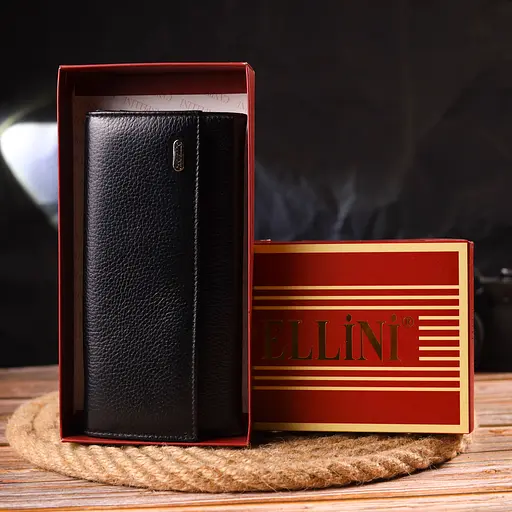 Женский кожаный кошелек Canpellini 19х9.2х2 см acs0025133 - фото 8