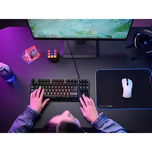 Мишка Trust GXT923 YBAR Wireless White (24889) - фото 6