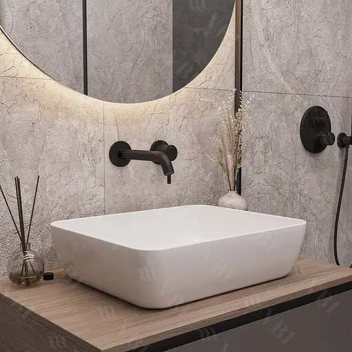 Умивальник VBI Palermo white накладний VBI-012300, Білий - фото 2