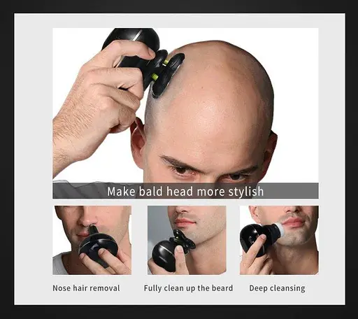 Електробритва Kemei Km-1109 (сухе та вологе гоління) - фото 7