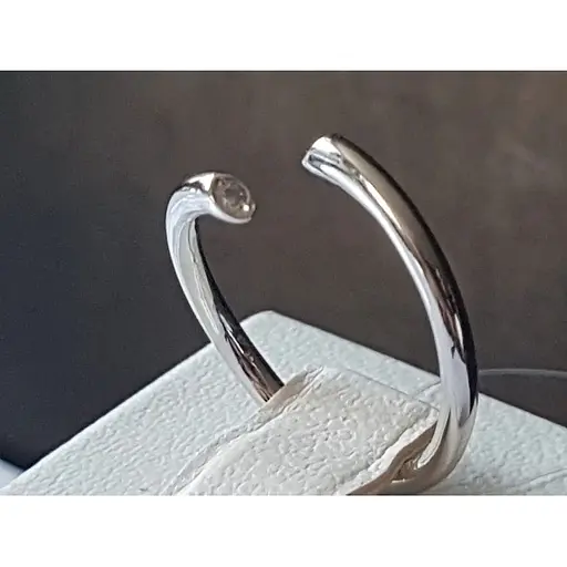 Серебряное кольцо Qvaliz с фианитами. 901-00870 16 15,5 - фото 3