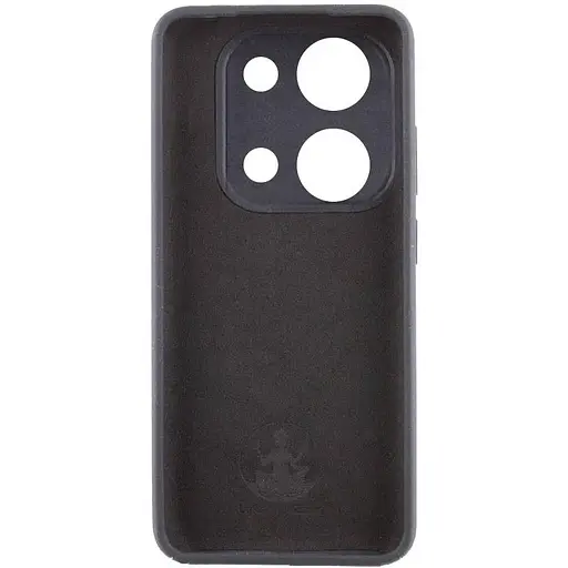 Чохол Lakshmi Silicone Cover Full Camera (AA) with logo для Xiaomi Poco X6 / Note 13 Pro 5G Чорний / Black - фото 2