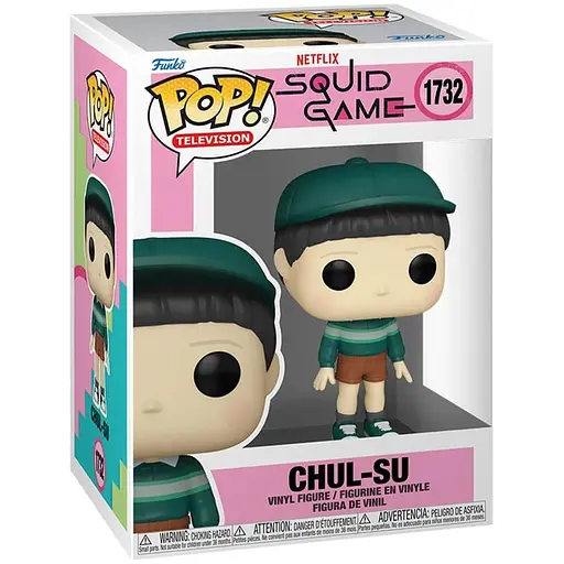 Ігрова Колекційна фігурка Funko POP! серії Гра в кальмара 3 - Чоль-Су - фото 1