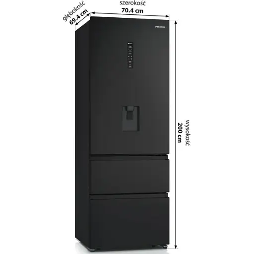Холодильник Hisense RT641N4WFE1 (BCD 456WYR) (6895806) - фото 4