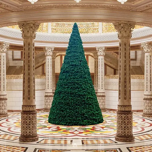 Ялинка штучна Hvoya вулична конусна 5 м - фото 2