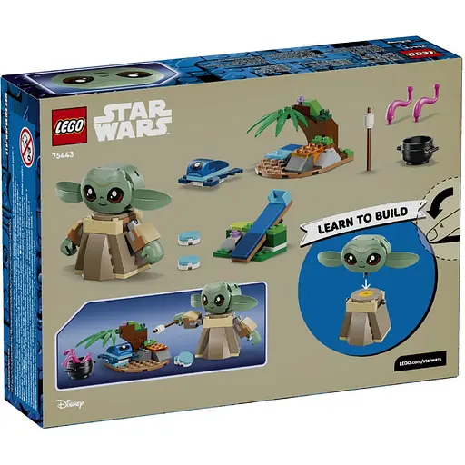 Конструктор LEGO Star Wars Сімейний будинок Ґроґу 107 деталей (75443) - фото 6