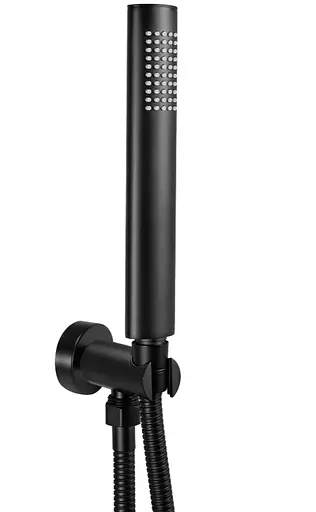 Душова система прихованого монтажу Rea Oval + Box black REA-P8467, Чорний матовий - фото 3