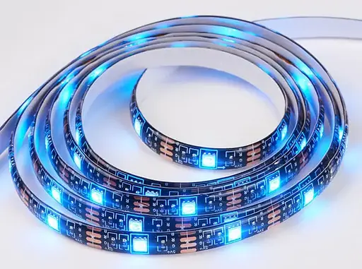 Світлодіодна стрічка Hoco DL30 RGB 4м + пульт (Чорна) - фото 9