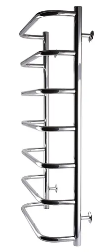 Водяной полотенцесушитель Unio LS W 900-500-7 Лесенка Скоба, Хром - фото 2