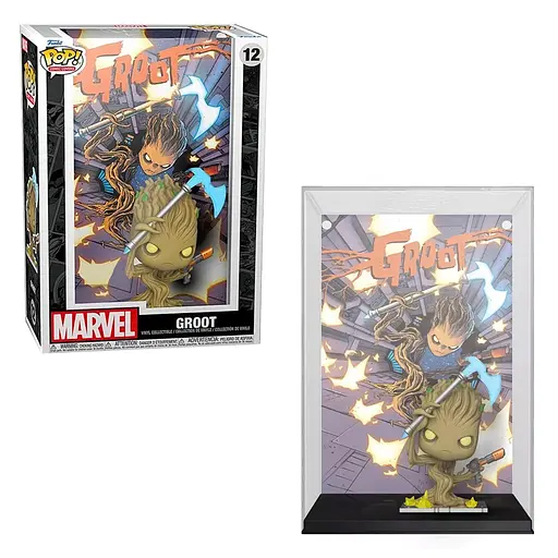 Фігурка Funko Pop Marvel Comic Cover Обкладинка Коміксу Groot 10 см FP MCC G 12