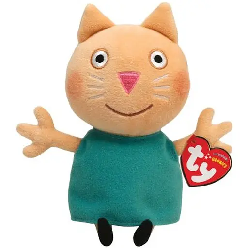 М'яка іграшка TY Peppa Pig Кенді Кет 15 см (46172)