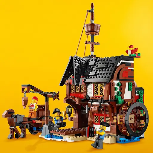 Уценка. Конструктор LEGO Конструктор LEGO Creator 3 v 1 Пиратский корабль 1264 деталей (31109) - фото 11