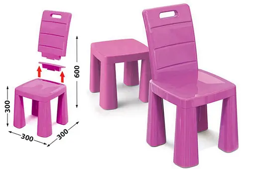 Стільчик-табурет дитячий - фото 2