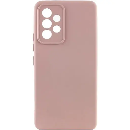 Чехол Silicone Cover Lakshmi Full Camera (AA) для Samsung Galaxy A33 5G Розовый / Pink Sand