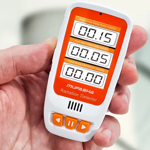 Дозиметр портативный HFS-20 счетчик Гейгера радиометр радиации подзяряжаемый - фото 4