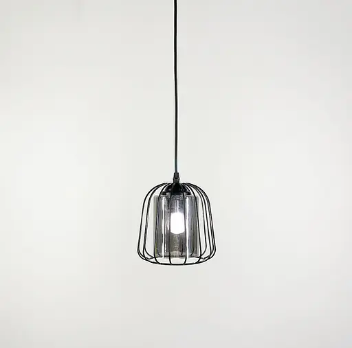 Підвісний світильник на 1 плафон графіт або янтар Line.F Колір плафона Янтарний - фото 7