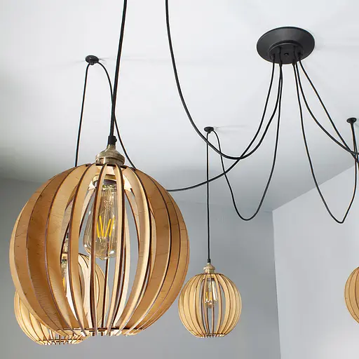 Люстра-паук LS 2121-6B - фото 2