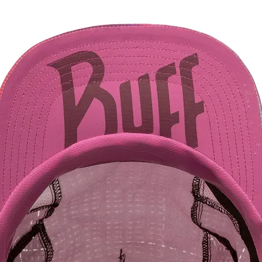 Кепка Buff Pro Run Cap  Shiny Pink (1033-BU 117229.538.10.00) - фото 2