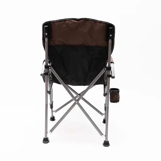 Кресло для рыбалки Yiwu раскладное туристическое складное для отдыха на природу коричневое SJ-0019BR - фото 5