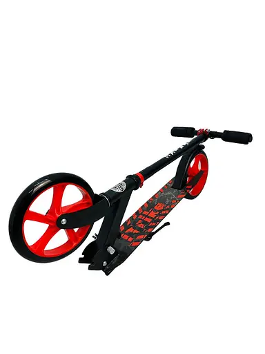 Детский двухколесный самокат iTrike SR 2-010-4-1 до 100 кг (Красный) - фото 2