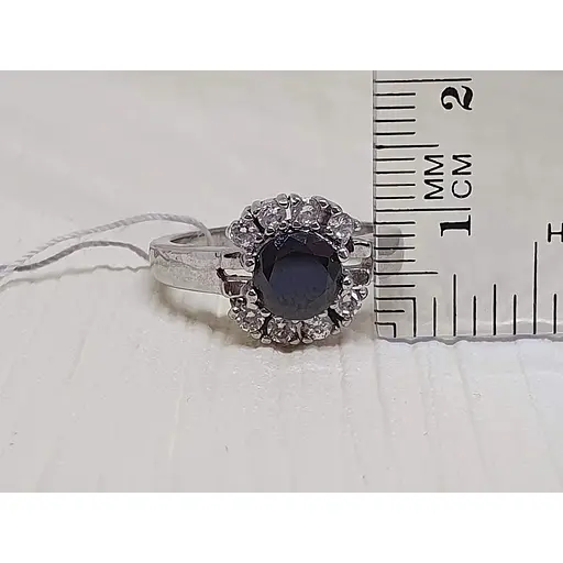 Серебряное кольцо DC Crystal с фианитами. ФИ001 - фото 5