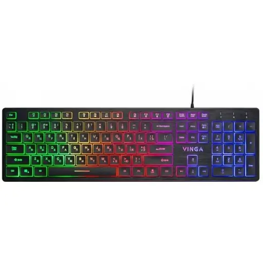 Клавіатура Vinga KB410 black
