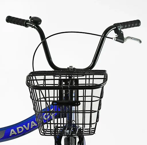Велосипед складний 24``AD-24003 Advance Corso одношвидкісний, складана сталева рама 14``, кошик, багажник (6800065240038) - фото 5