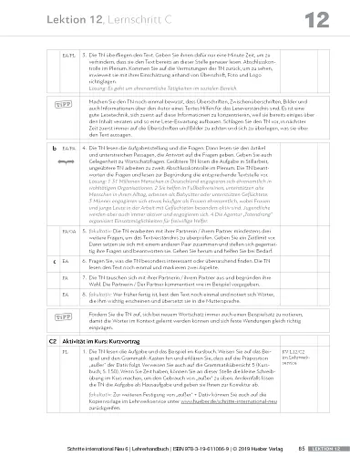 Schritte international Neu 6. Lehrerhandbuch - фото 10