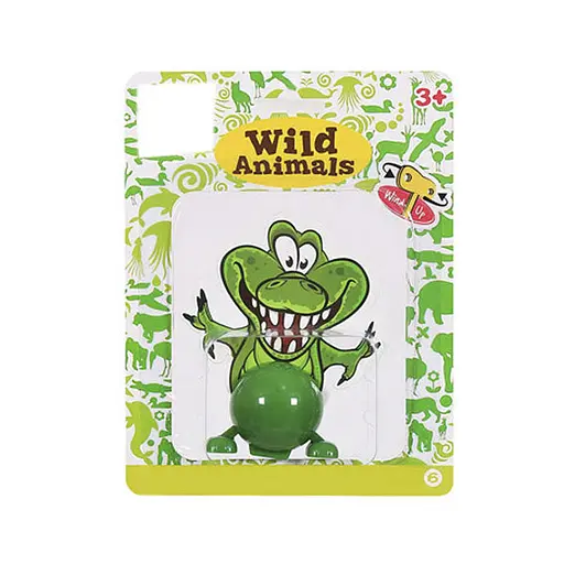 Іграшка заводна "Тварини" Bambi 2029A 14 см Крокодил - фото 1