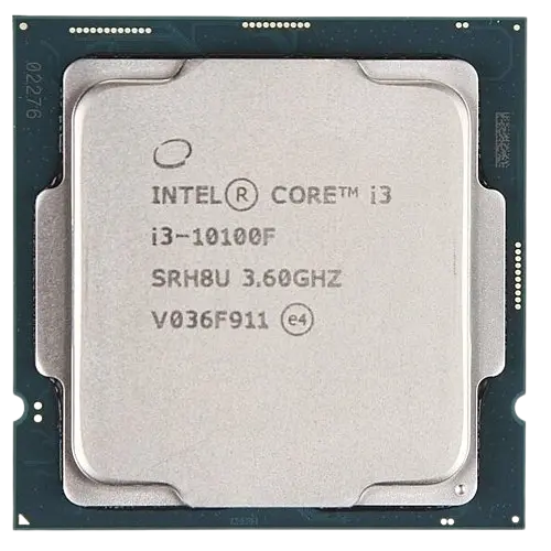 Процессор Intel Core i3 10100F LGA 1200 (BX8070110100F) Б/У