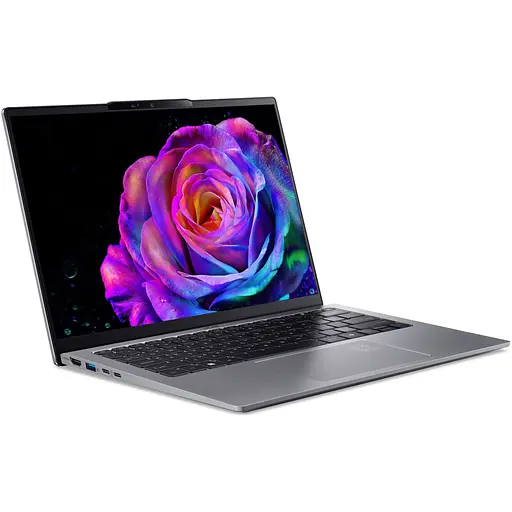 Ноутбук Acer Swift Go 14 AI OLED SFG14-64-R686 з процесором AMD Ryzen™AI 7 350 pana la 5.0GHz, 14'', WUXGA, OLED, 32GB LPDDR5X RAM, 1TB SSD, AMD Radeon™ 86 - фото 4
