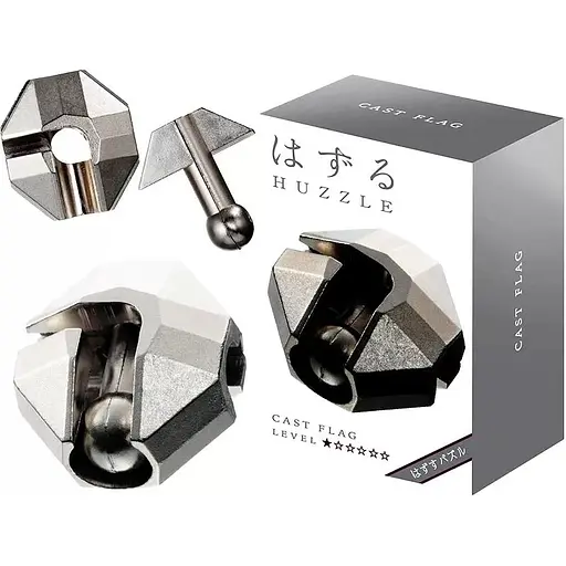 Головоломка Huzzle Flag (Флег) Cast Puzzle 1 звезда 473783 - фото 2