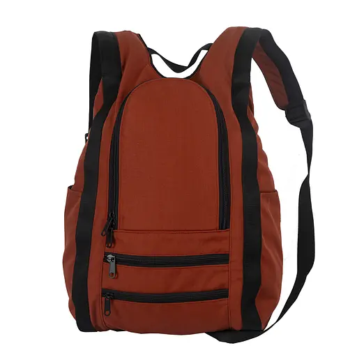 Рюкзак-антивор OOLOO Капля 45х27х14 см, коричневый 2249