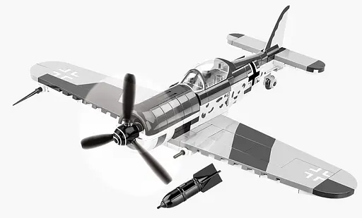 Конструктор дитячий літак Focke-Wulf Fw 190 F-8 COBI 5871 - фото 2