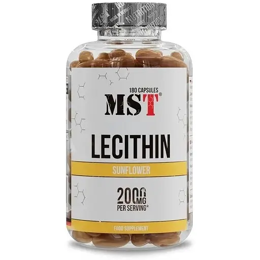 Соняшниковий лецитин MST Lecithin Sunflower, 90 капсул для здоров'я внутрішніх органів