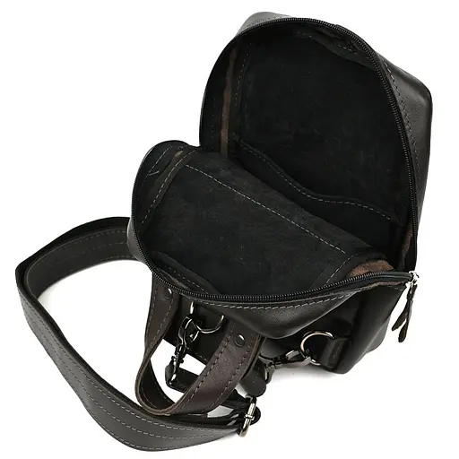Мужской нагрудная сумка слинг рюкзак на одно плечо LIMARY 29х16х8 см sum0028204 - фото 2