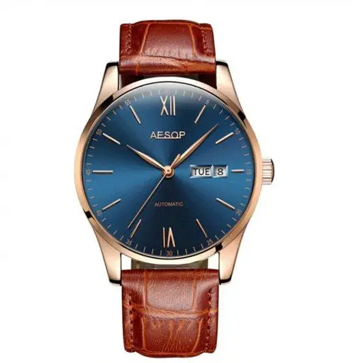 Мужские наручные часы Aesop Brown - фото 3