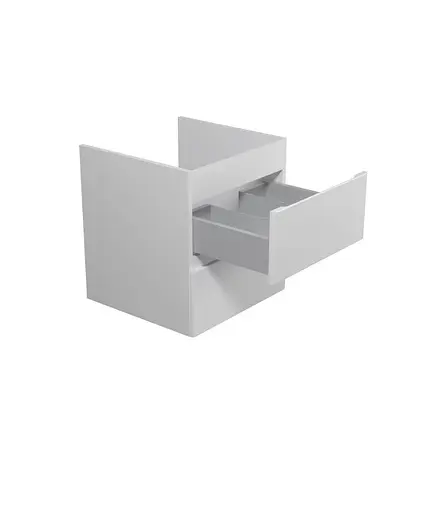 Тумба Мойдодир Unik 50-A під умивальник Білий підвісна Білий - фото 2