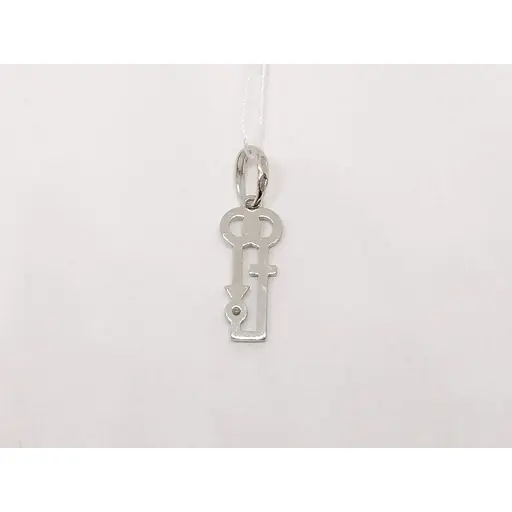 Срібна підвіска Aurora з фіанітом. 89037Б - фото 3