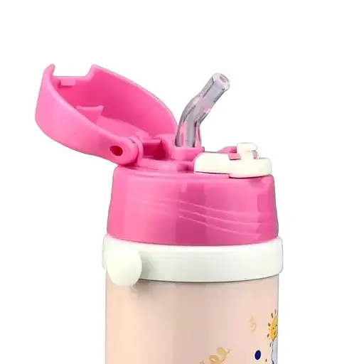 Дитячий харчовий термос Magio MG-1049Р кришка із замком 350 мл Рожевий - фото 2