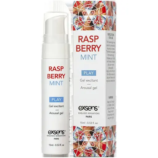 Стимулювальний гель Exsens Kissable Raspberry Mint 15 мл