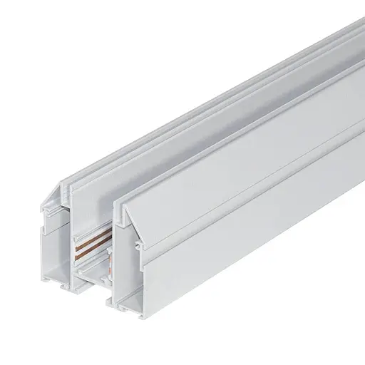 Магнитный трековый шинопровод OLEDIM OL21 48V для натяжного потолка белый (Демпфер) 1м - фото 1