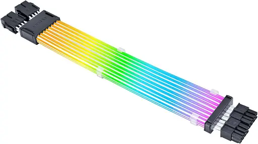 Кабель для ПК світлодіодний Lian Li Strimer WIRELESS CPU 2x8-PIN, PW8-1W-CPU (G89.PW8-1W-CPU.00) - фото 1