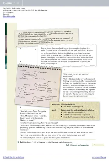 Cambridge English for Job-hunting SB with Audio CDs 2 - фото 3