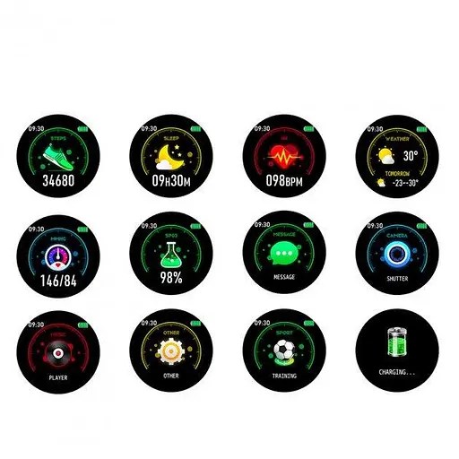 Умные Смарт часы Smart Watch Remax RL-EP09 (Black) - фото 6