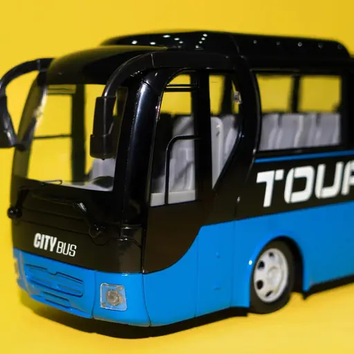 Машинка Otamanko Автобус на радиоуправлении Tour Bus Синий - фото 8
