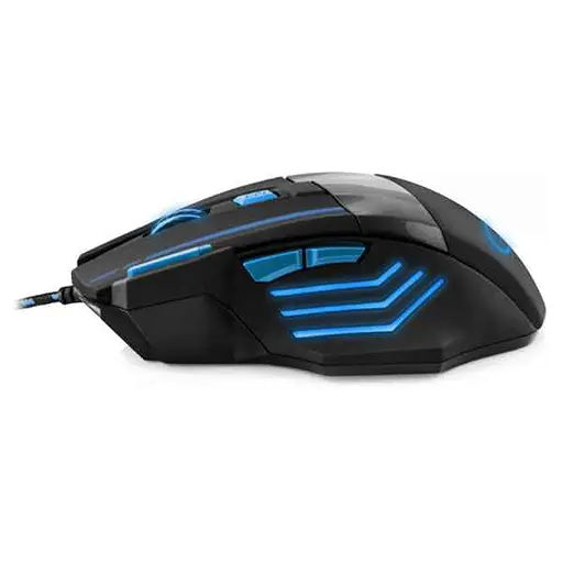 Мышь Esperanza EGM201B Wolf USB Black-Blue (EGM201B) - фото 2