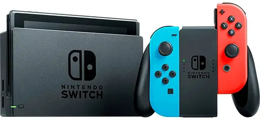 Консоль Nintendo Switch (Extended Battery Ver) Neon Blue/Red US/JP - фото 5