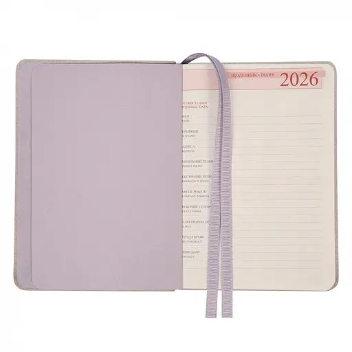 Записная книжка А6 Leo Planner Vitto датирована 352 страницами (252650) - фото 7